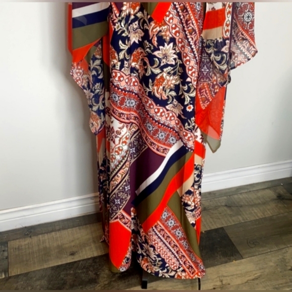 Jessica London plus size two-piece boho style maxi dress - Picture 6 of 15